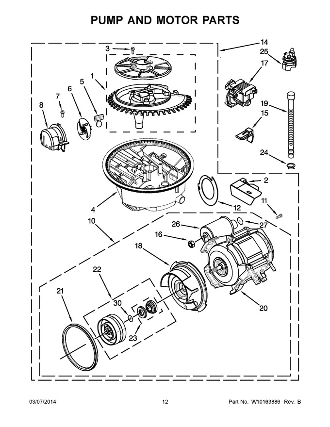 Diagram for KUDW03CTBL1
