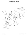 Diagram for 04 - Oven Door Parts