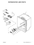 Diagram for 03 - Refrigerator Liner Parts