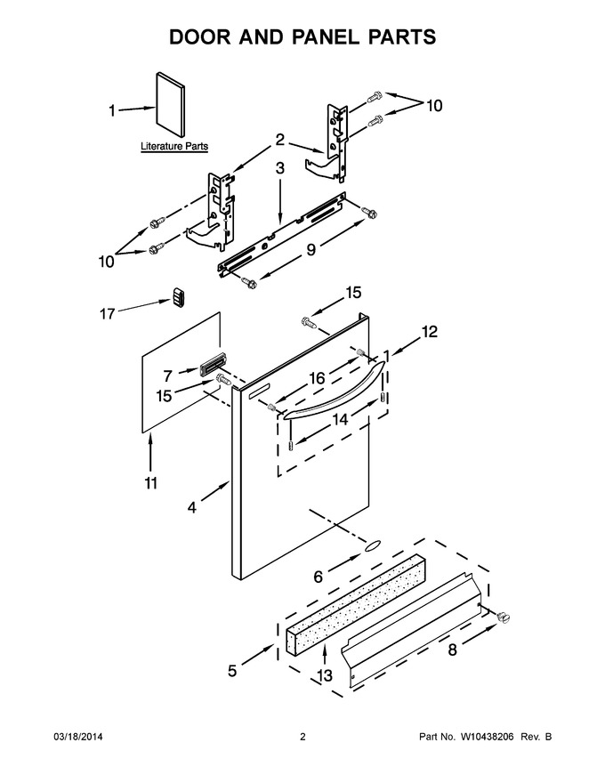 Diagram for WDT770PAYW0