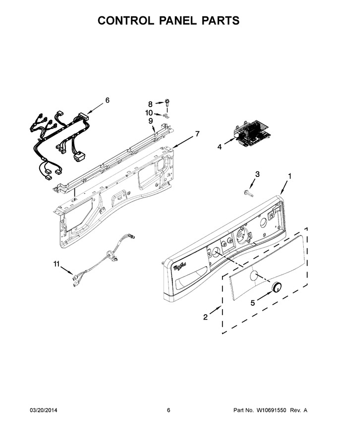Diagram for WFW95HEDC0