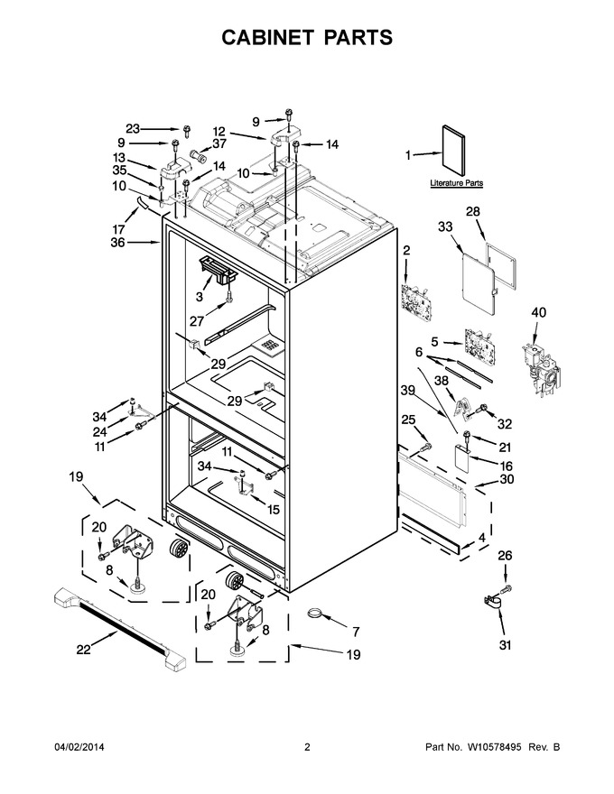Diagram for WRF736SDAF10