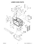 Diagram for 03 - Lower Oven Parts