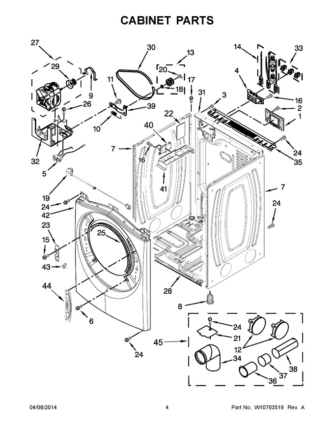Diagram for WED8740DC0