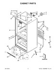 Diagram for 02 - Cabinet Parts