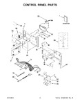Diagram for 02 - Control Panel Parts