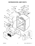 Diagram for 03 - Refrigerator Liner Parts