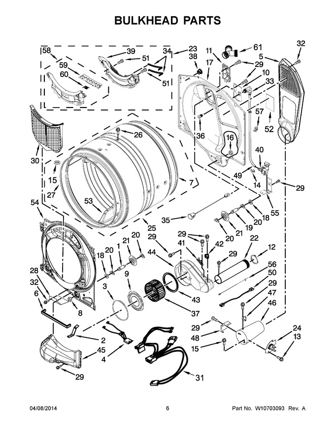 Diagram for WGD8740DW0