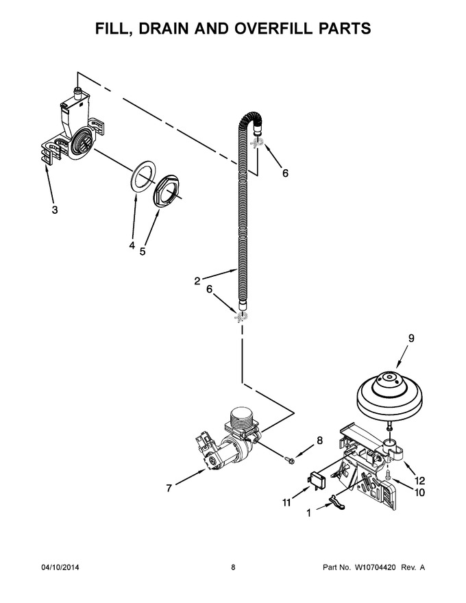 Diagram for WDP350PAAW4