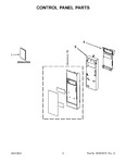 Diagram for 02 - Control Panel Parts