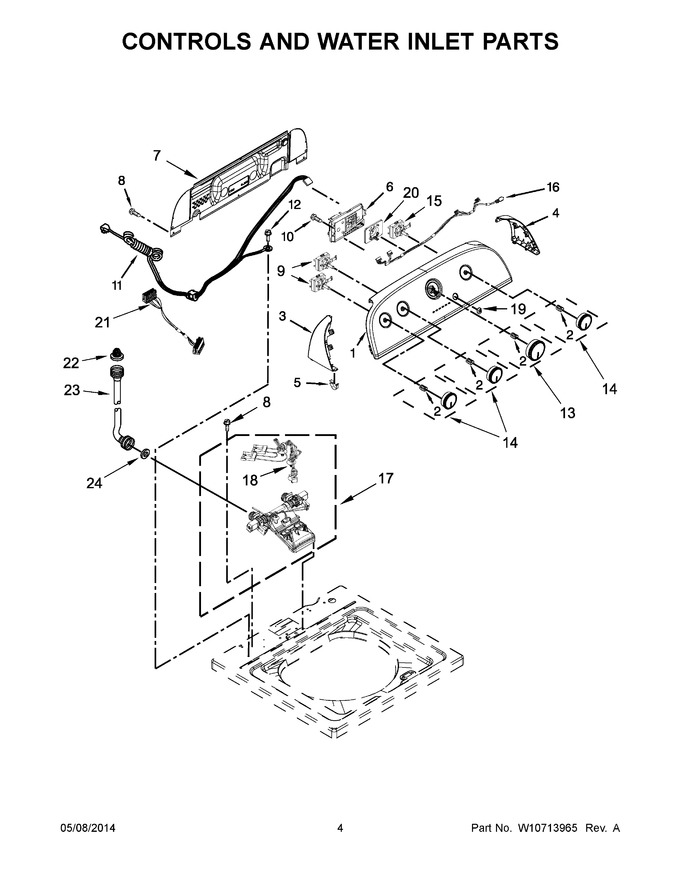 Diagram for 7MWTW1604DM0