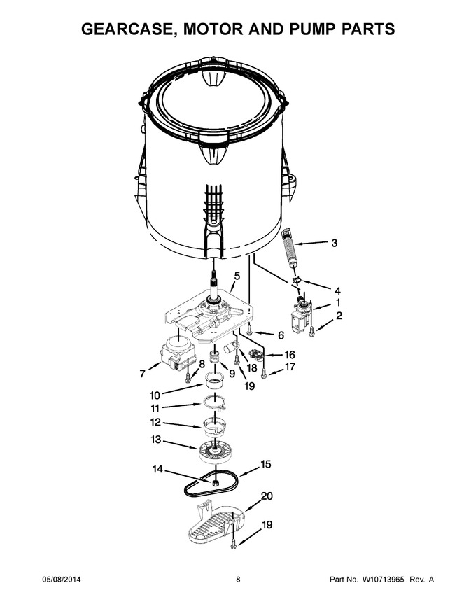 Diagram for 7MWTW1604DM0