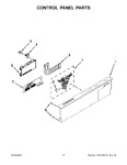Diagram for 03 - Control Panel Parts