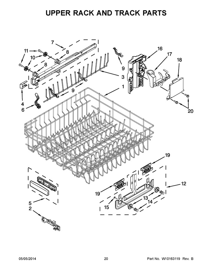 Diagram for KUDW03CTBL2