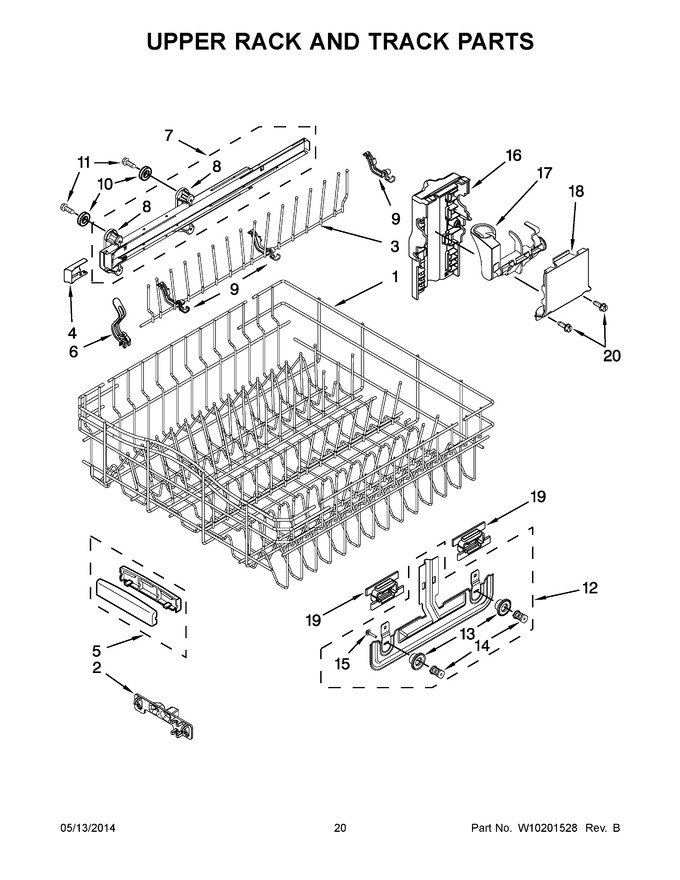 Diagram for KUDW03CTBL3
