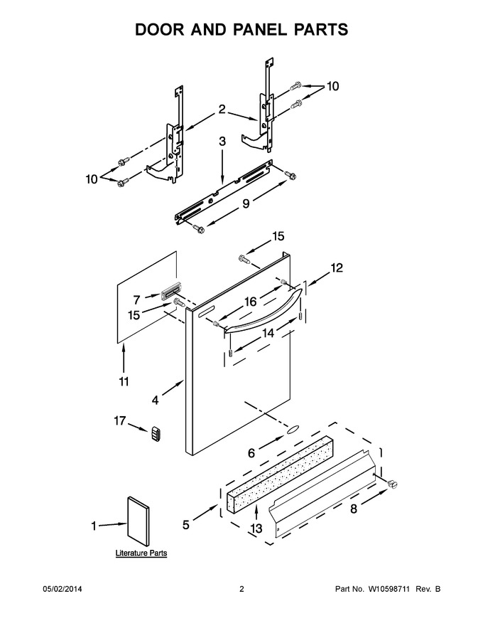 Diagram for WDT710PAYM4
