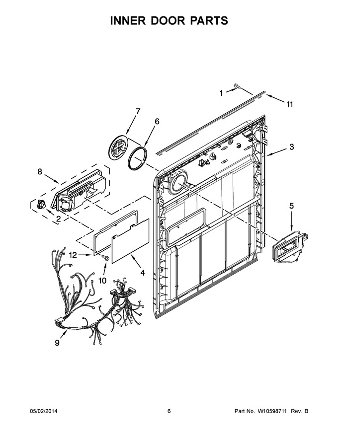 Diagram for WDT710PAYE4