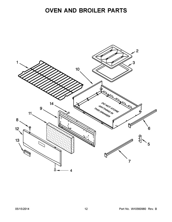 Diagram for WFG114SWT1