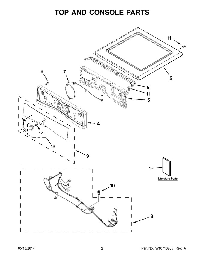 Diagram for WGD95HEDW0