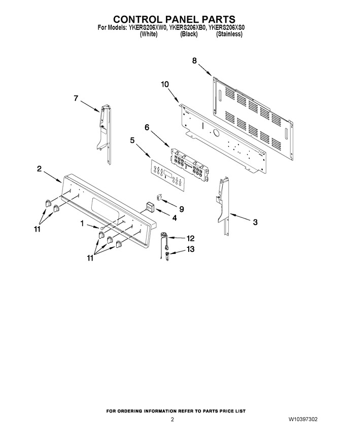 Diagram for YKERS206XB0