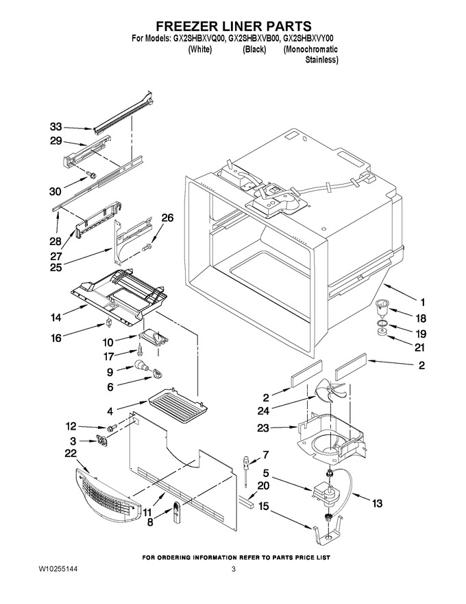 Diagram for GX2SHBXVQ00