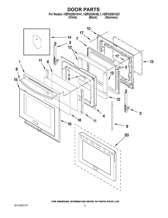 Diagram for KERS206XWH1
