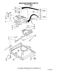 Diagram for 05 - Machine Base Parts