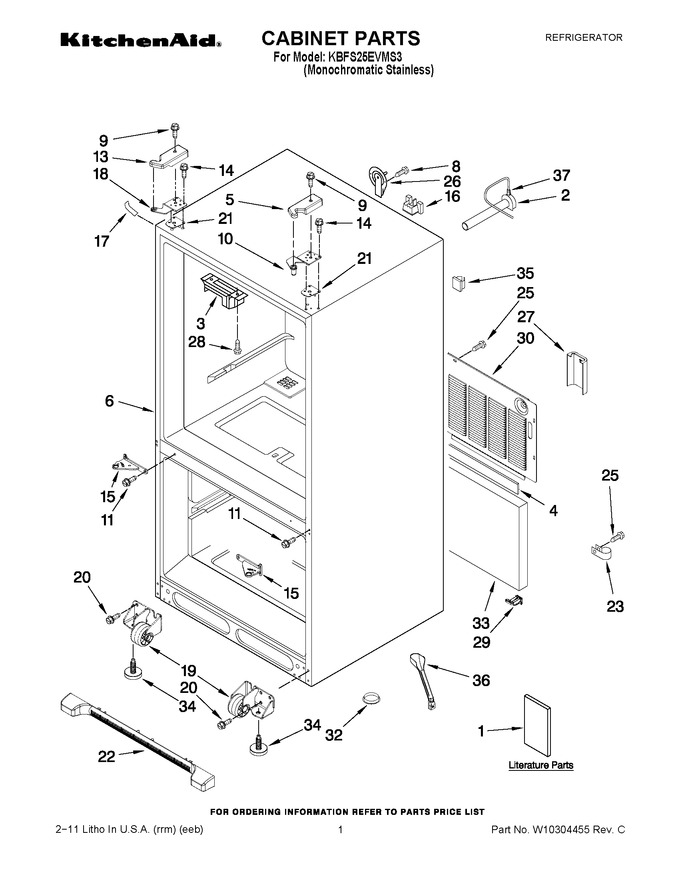 Diagram for KBFS25EVMS3