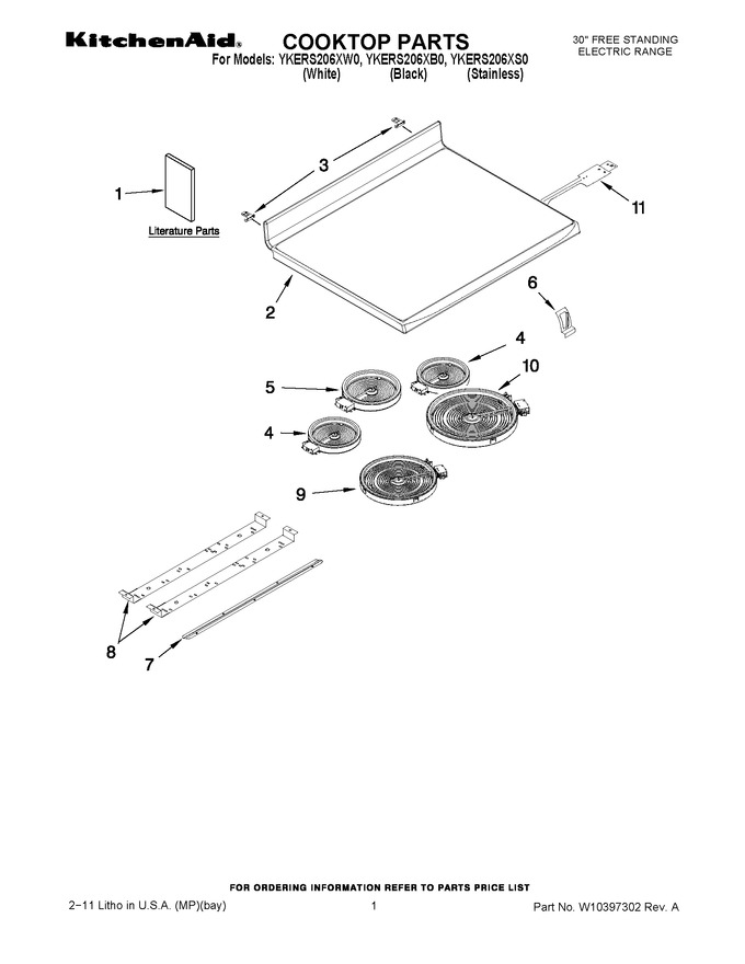 Diagram for YKERS206XB0