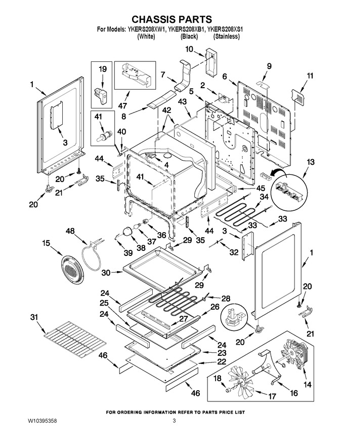 Diagram for YKERS208XW1