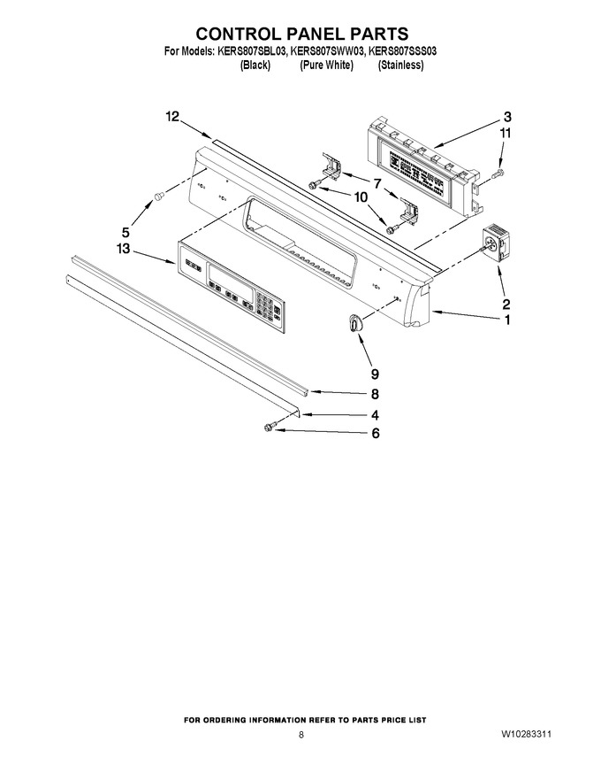 Diagram for KERS807SBL03