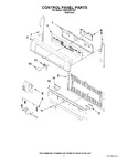 Diagram for 02 - Control Panel Parts