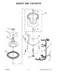 Diagram for 04 - Basket And Tub Parts