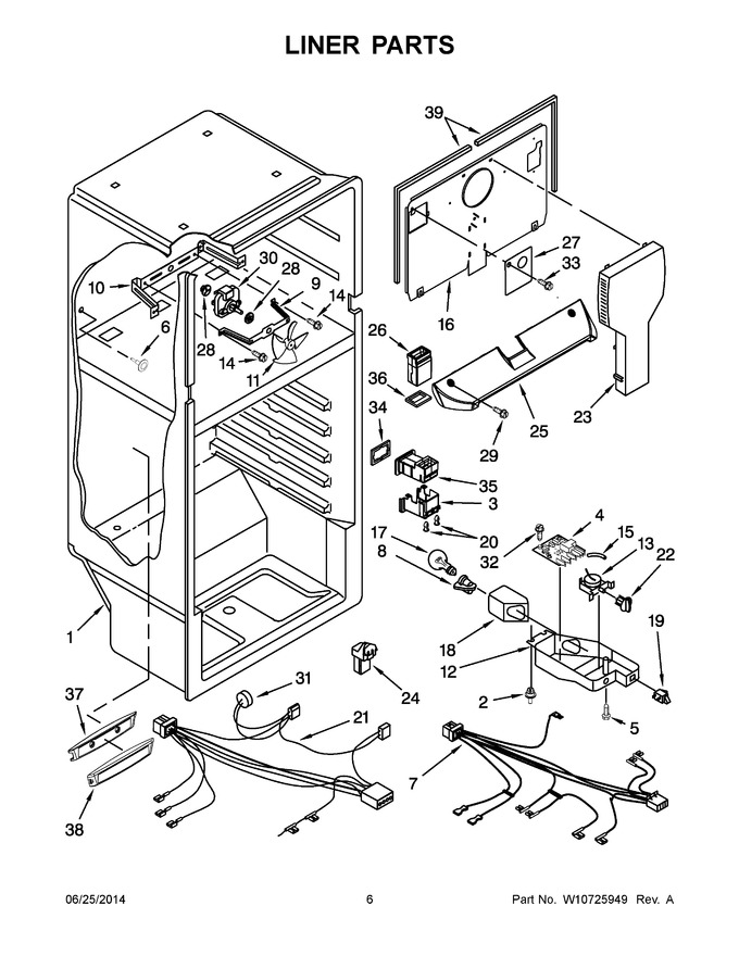 Diagram for W8RXCGFXB04