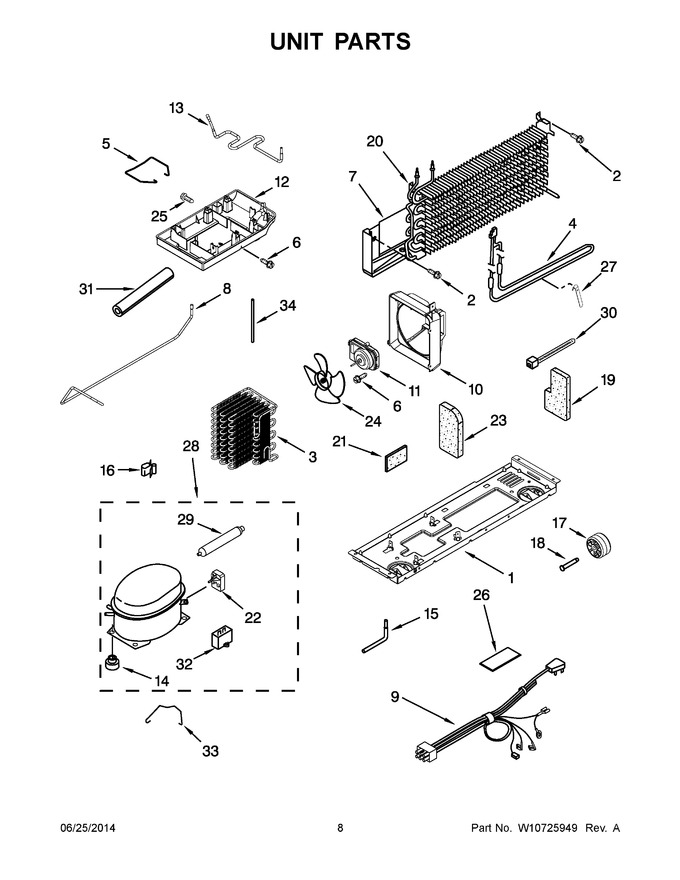 Diagram for W8RXCGFXB04