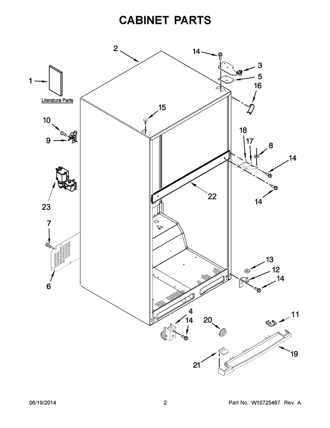 Diagram for WRT371SZBB01
