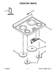 Diagram for 02 - Cooktop Parts
