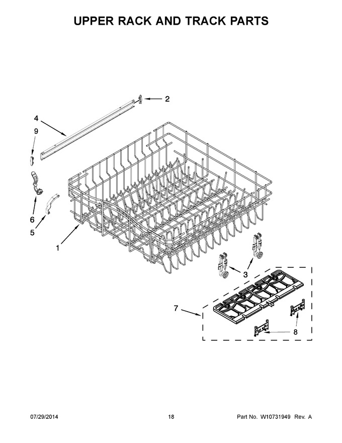 Diagram for WDF540PADW0