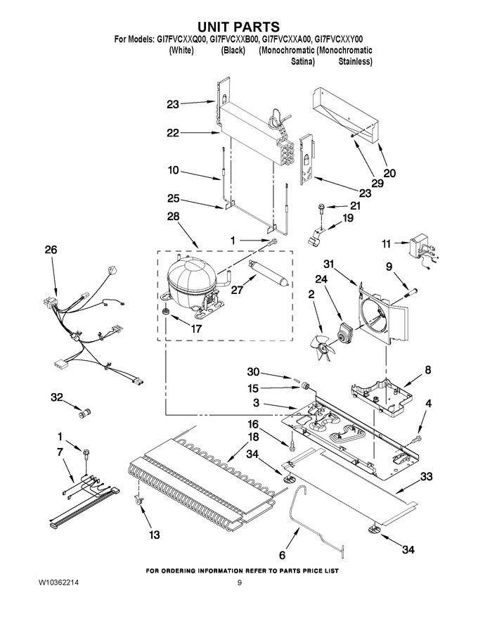 Diagram for GI7FVCXXB00
