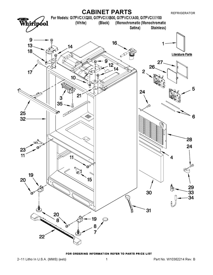 Diagram for GI7FVCXXA00