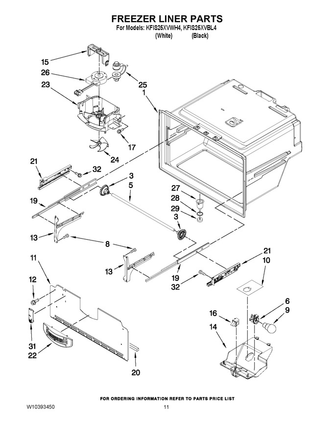 Diagram for KFIS25XVBL4