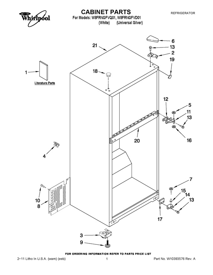Diagram for W8FRNGFVQ01