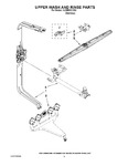 Diagram for 07 - Upper Wash And Rinse Parts