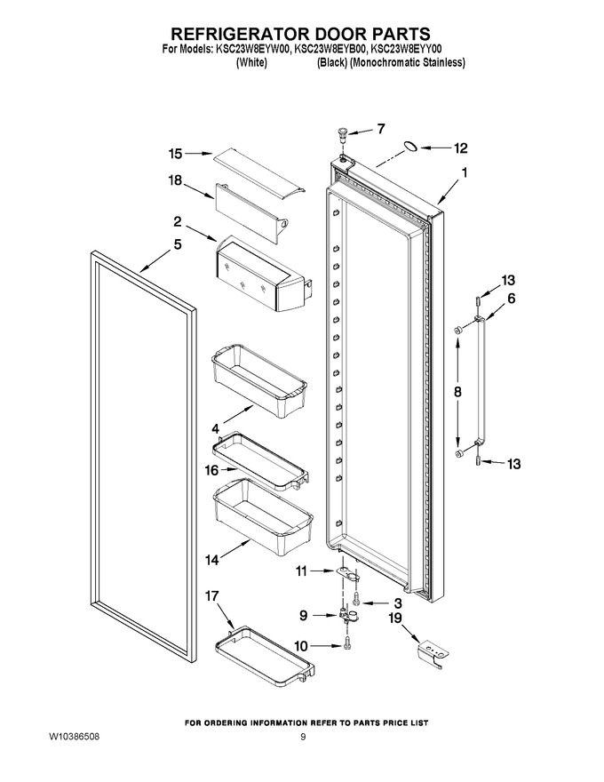 Diagram for KSC23W8EYW00