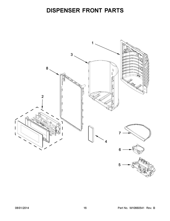 Diagram for WRF989SDAF03