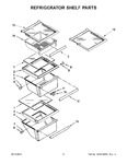 Diagram for 04 - Refrigerator Shelf Parts