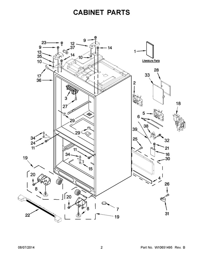 Diagram for WRF736SDAM12