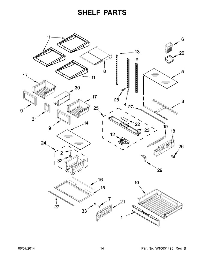 Diagram for WRF736SDAM12