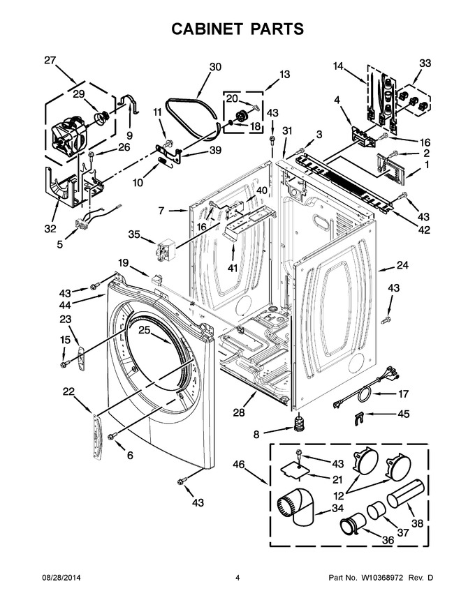 Diagram for YWED97HEXL0