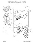 Diagram for 04 - Refrigerator Liner Parts